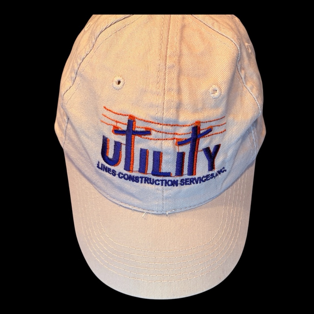 🔵 Utility Lines Construction Services Cap Hat